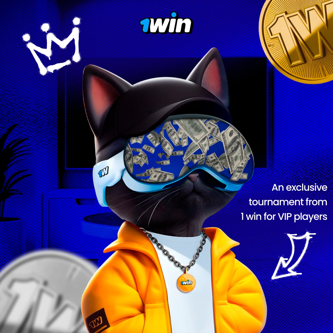 1win Partners — tournaments visual